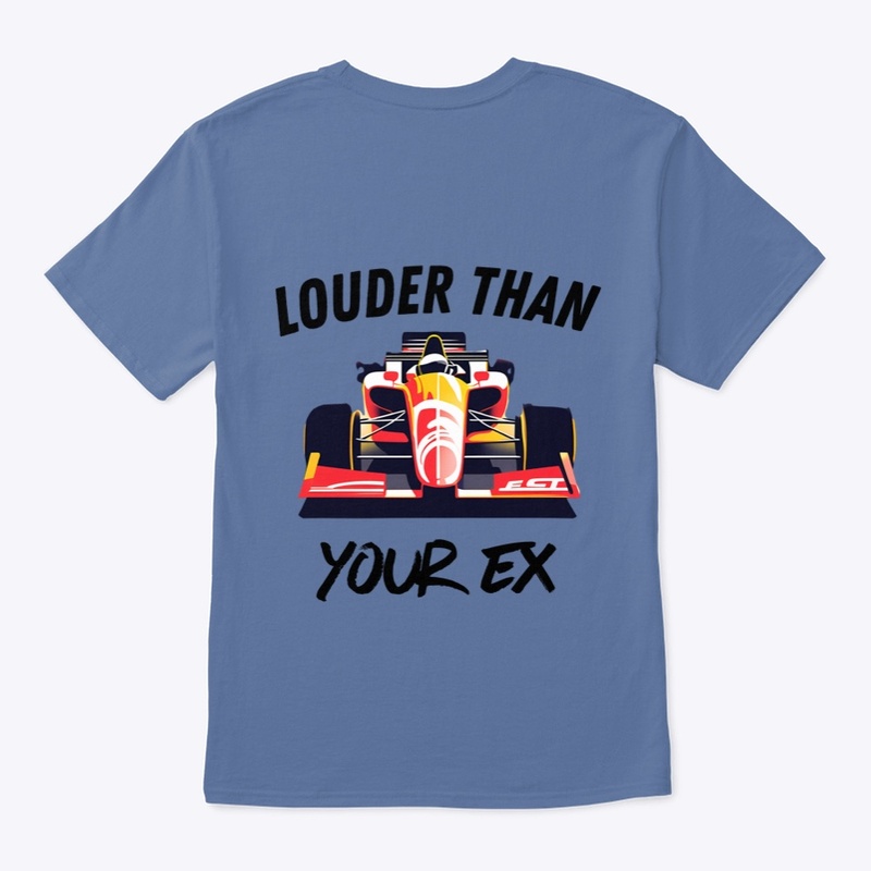 'Louder Than Your Ex' Graphic Car Design