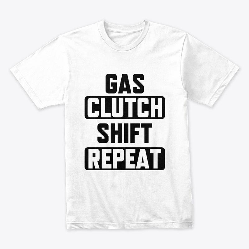 GAS CLUTCH SHIFT REPEAT (white)