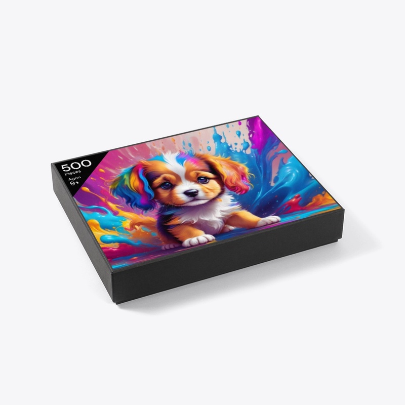 Colorful Splash Puppy - PG18