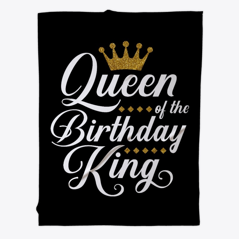 Queen Of The Birthday King Gold Crown