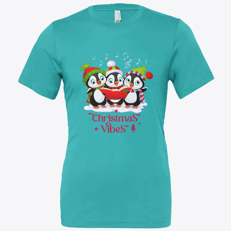 A Cute Christmas Vibes T-shirt.