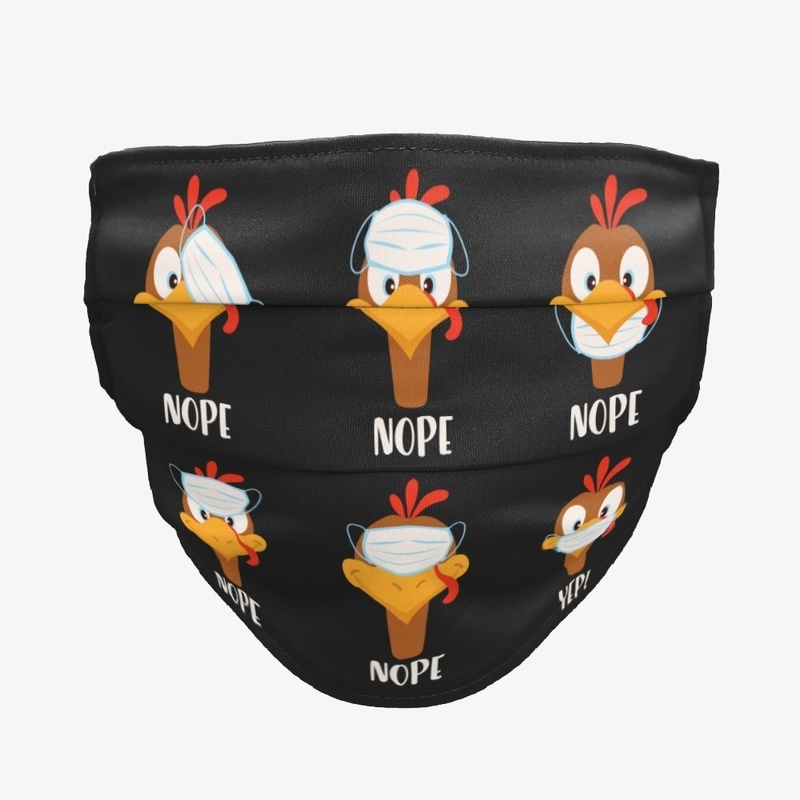 2020  Thanksgiving Turkey Wearing Mask