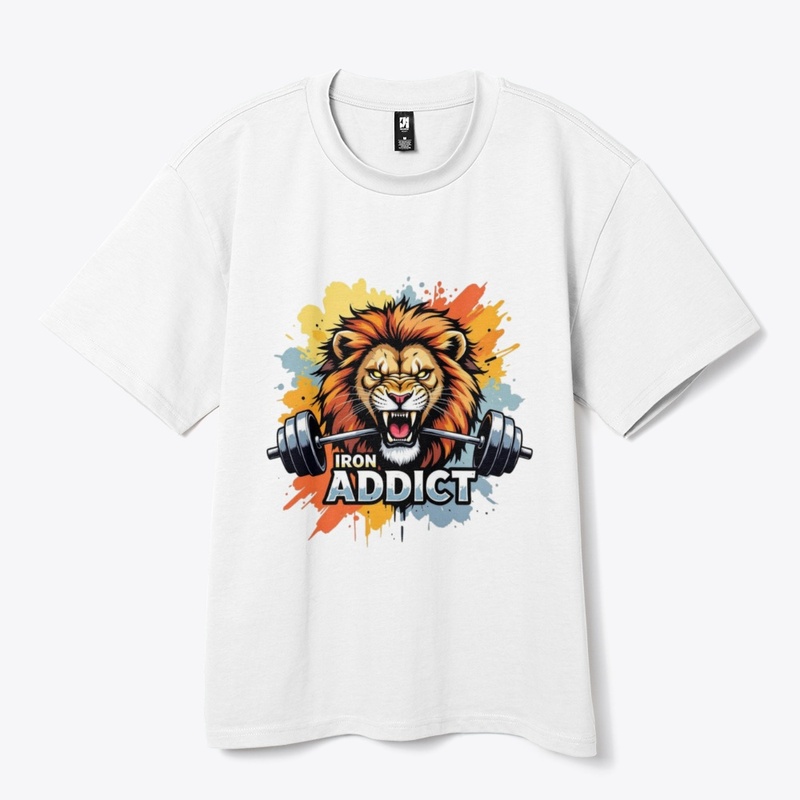 Roaring Lion Gym Motivation T-Shirt