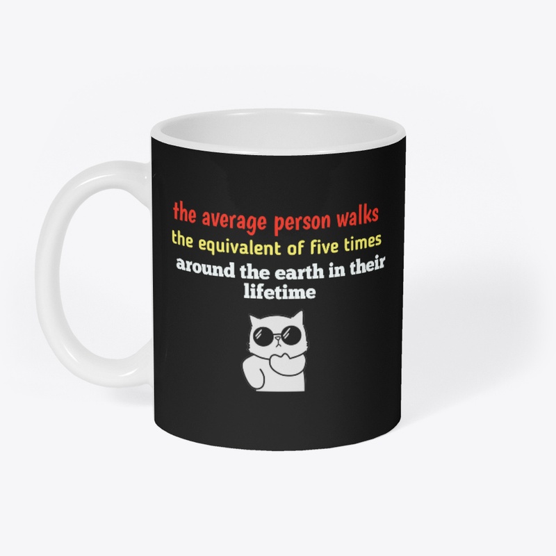 average person walk theinteresting facts