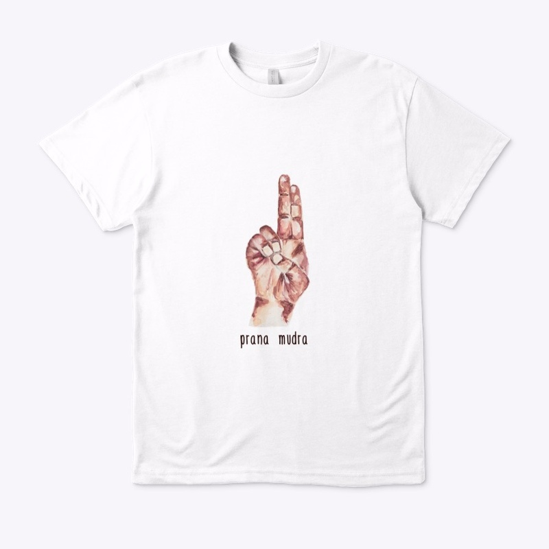 Yoga Prana Mudra watercolor