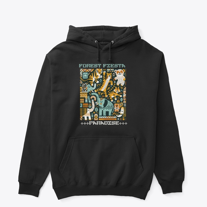 Cute Animal Forest Fiesta Paradise Merch
