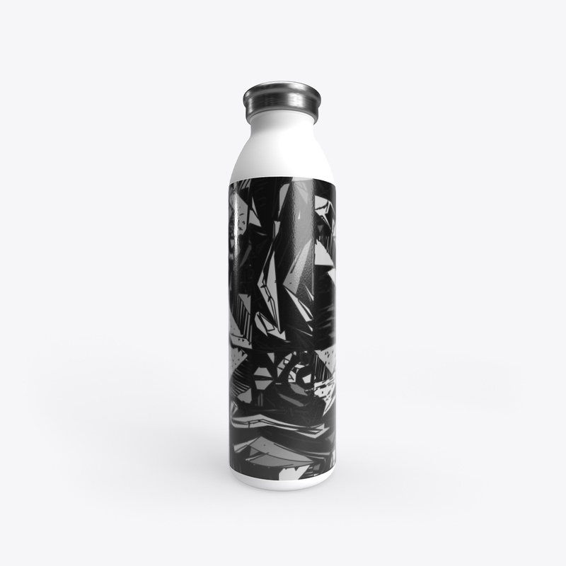 BLk and White AbstractPattern 