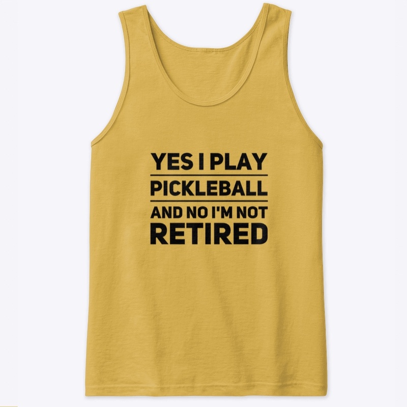 Pickleball Not Retired Shirt