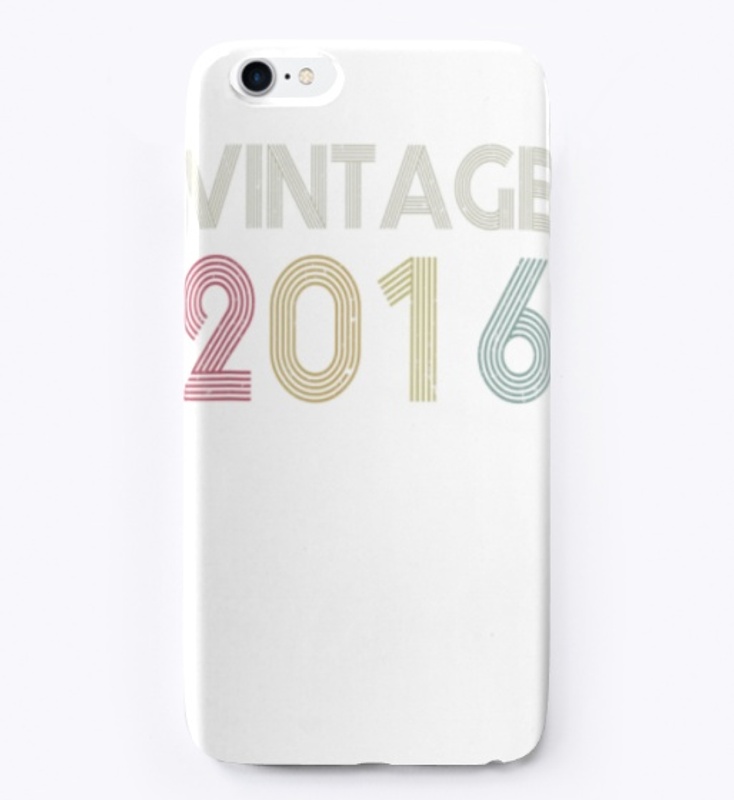 4th Birthday Gift Vintage 2016 Classic