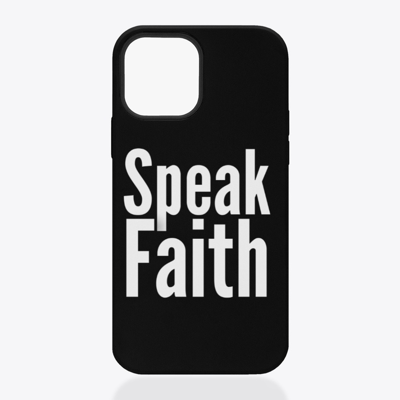 Speak Faith Inspirational Lifequote 