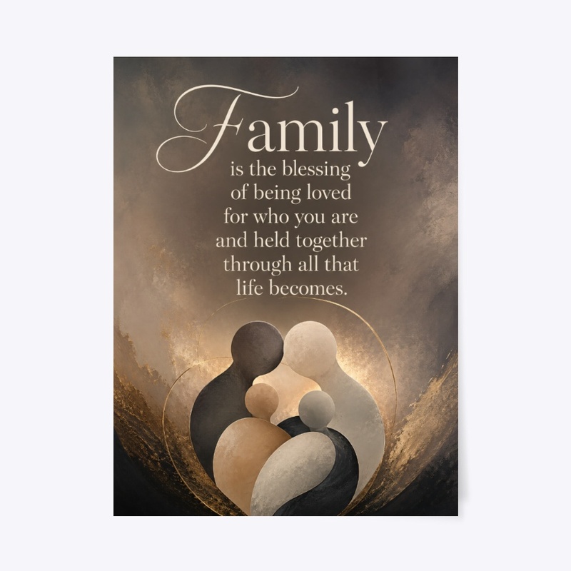 Family Blessing Canvas Print