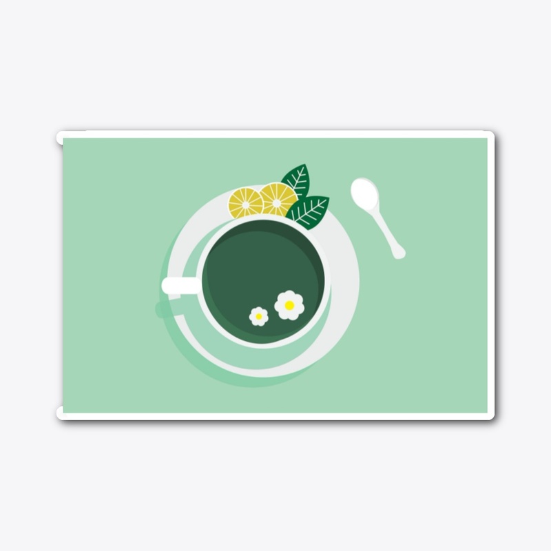 cup of peppermint tea