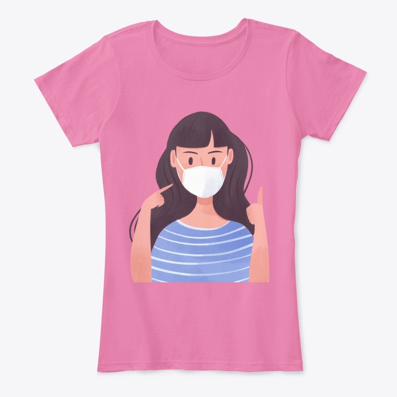    PUT THE MASK  T-SHIRT