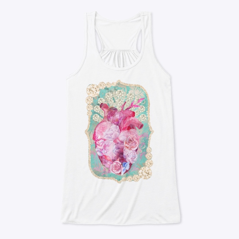 Shabby Pink Heart