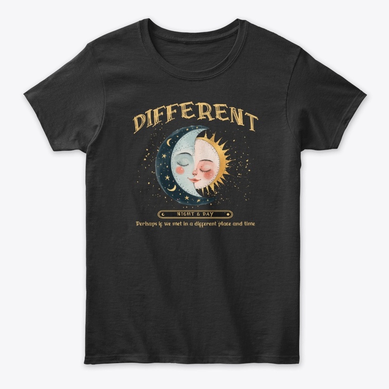 Different Night & Day Celestial Moon Sun