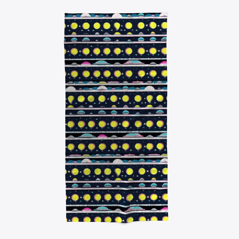 Retro UFO Pattern