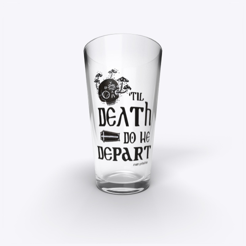 Til Death Do We Depart- Mushroom Skull