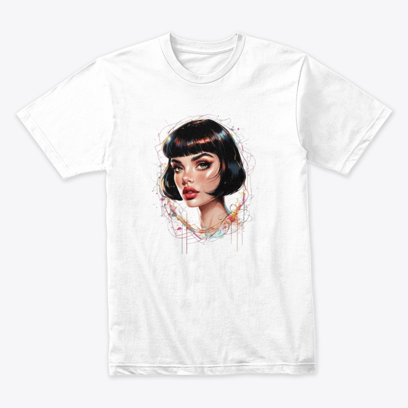 Girl T-shirt Design