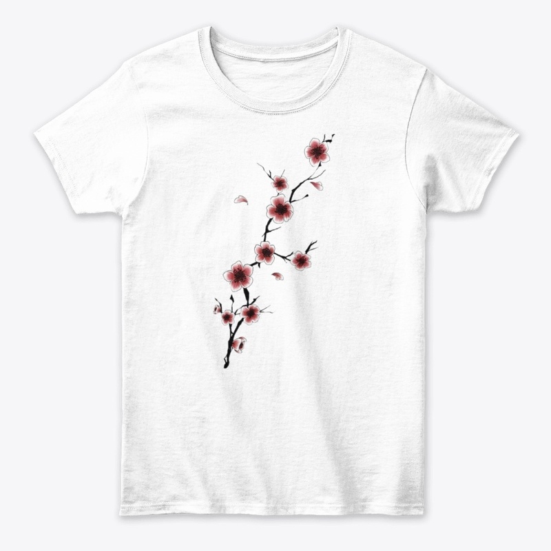 Japanese Cherry Blossom T-Shirt.