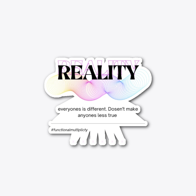 Reality sticker