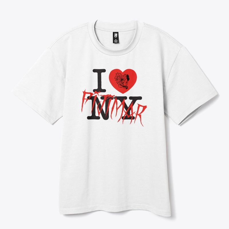 i <3 fijimar white t