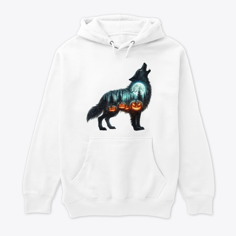 Halloween Howling Wolf