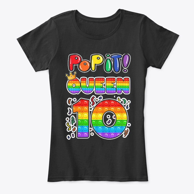Pop It 10th Birthday queen