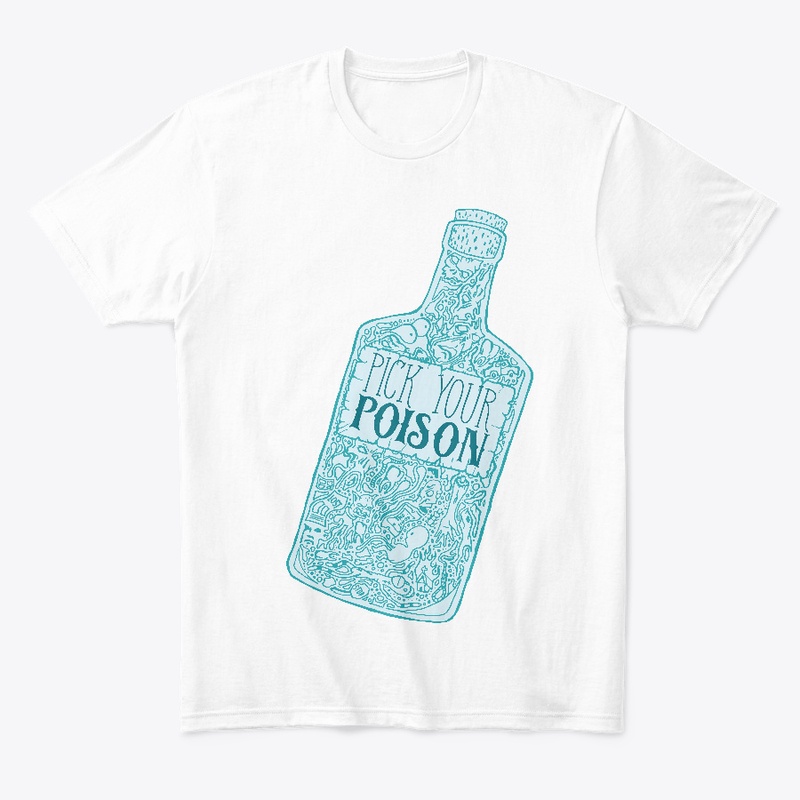 Pick Your Poison Bottle Illustration