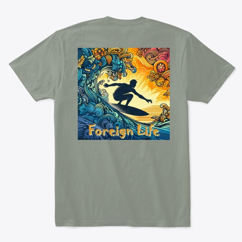 Foreign Life Surf Shirt Aloha