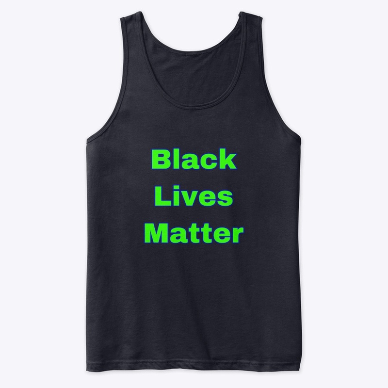 Black Lives Matter - Lime & Blue