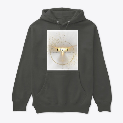 11:11  Dark Grey Heather T-Shirt Front