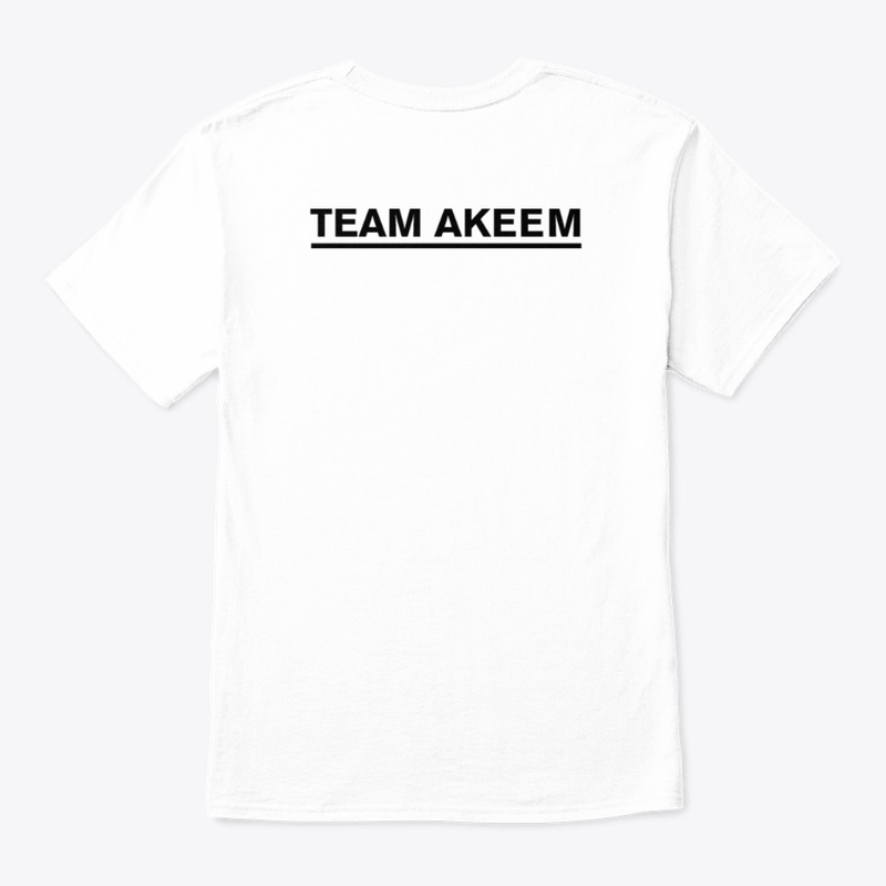 Team Akeem White T-shirt
