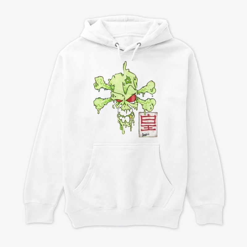 Cross bones graffiti 