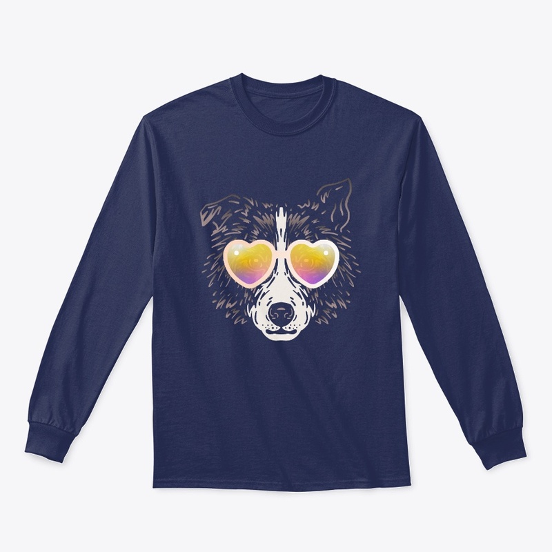 Cute Dog in Sunglasses (Colored+sg05)