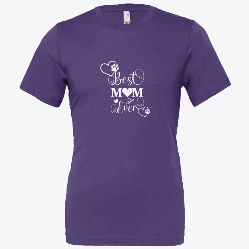 T shrit Best Mom Ever Dog Lover