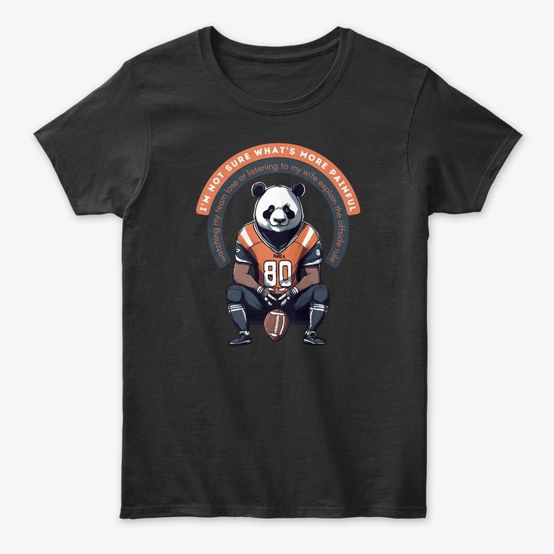 Cool Panda American Football T-Shirts!