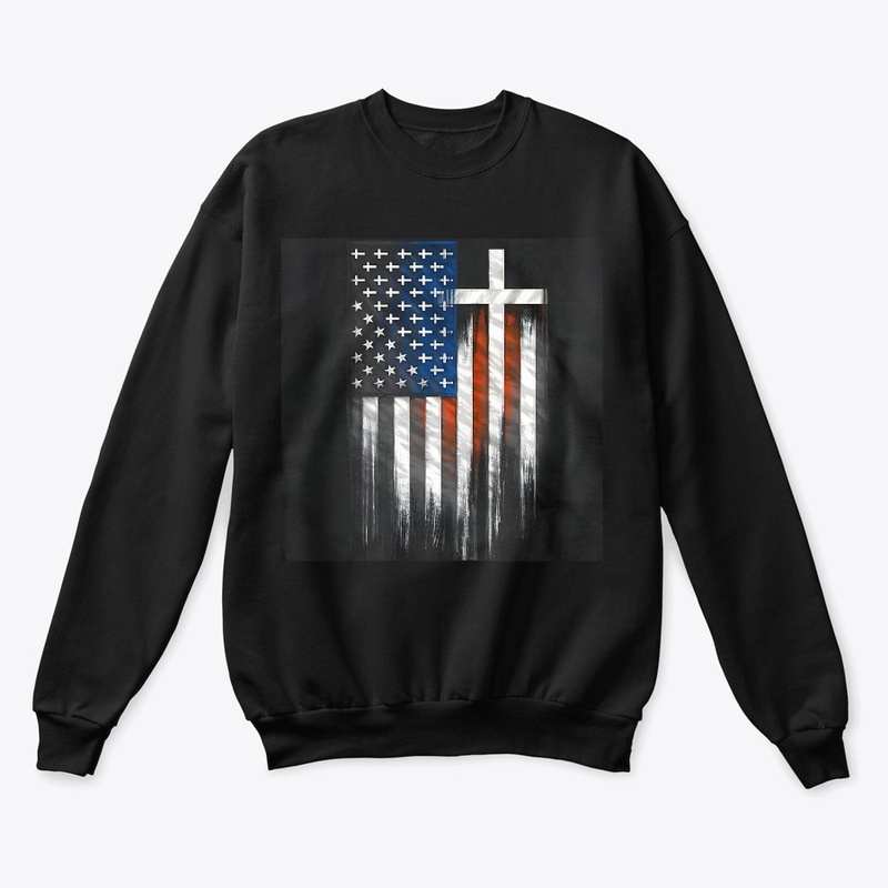 Unisex sweatshirt (USA flag)