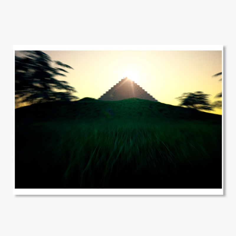 Step Pyramid sunset