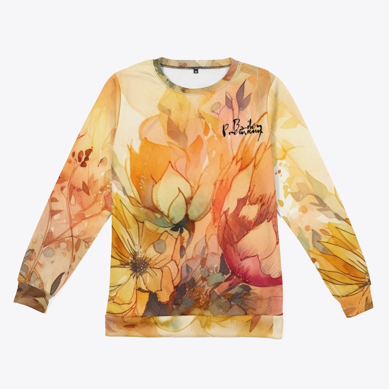 All Over Print Crewnick Sweater (Unisex)