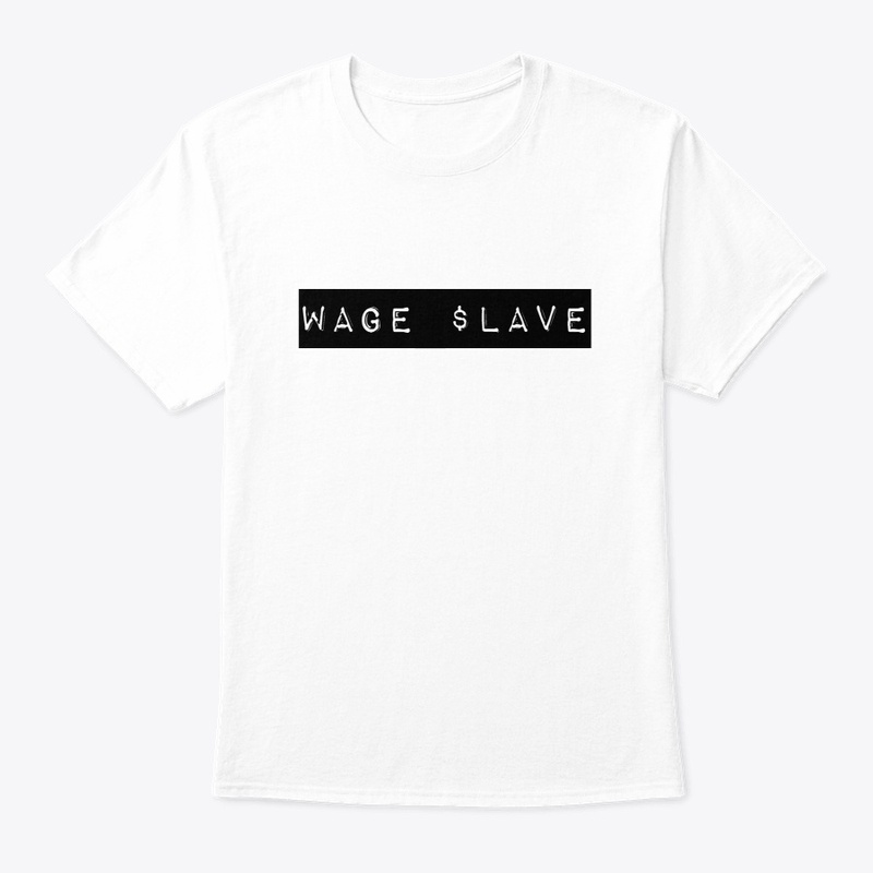 wage slave (label-maker design)