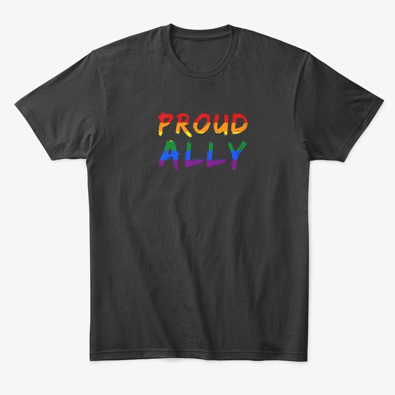 Proud Gay Ally Fun Pride LGBTQ