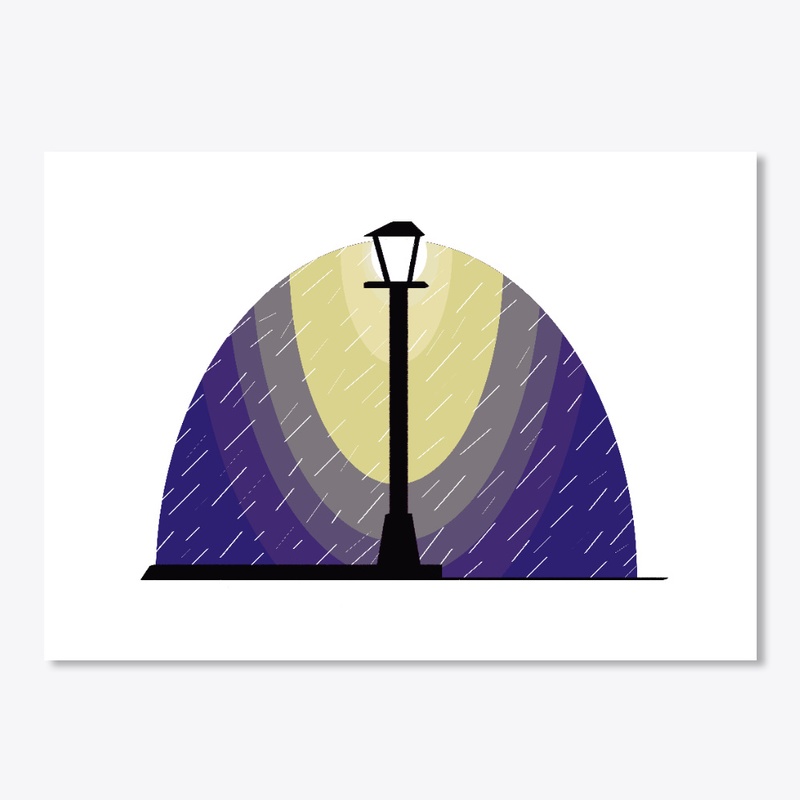 Rainy Street Light