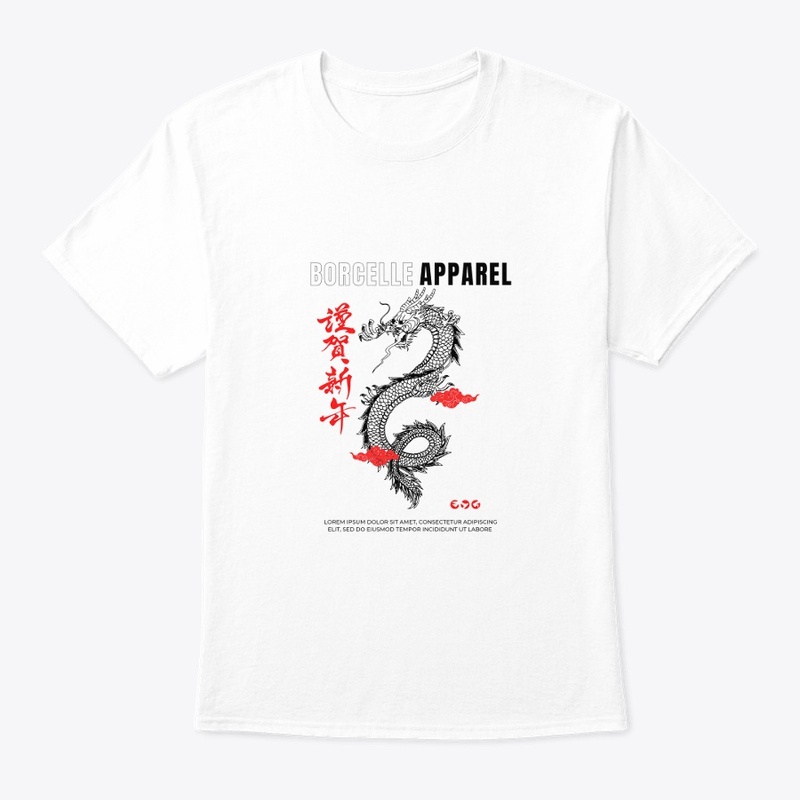 Hand drawn Dragon Streetwear