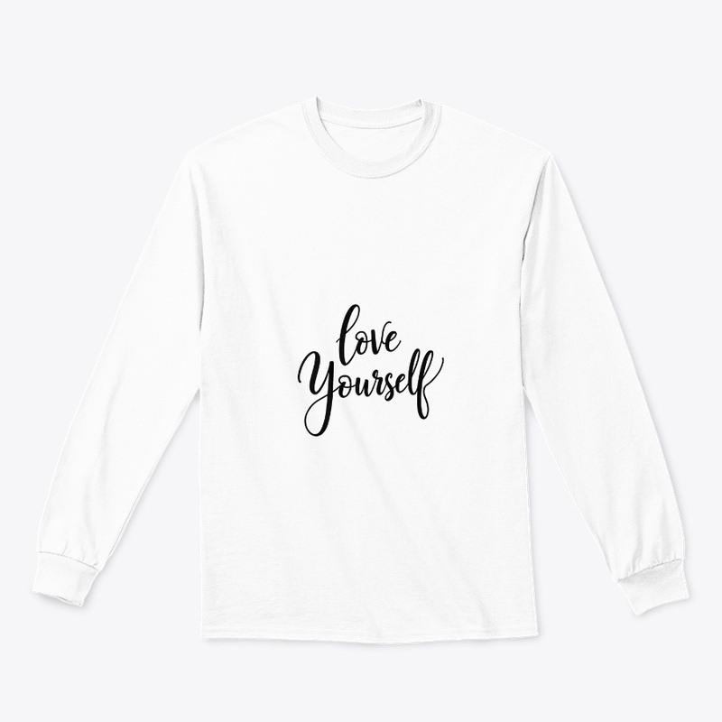 “Love Yourself” Handwritten Elegance Tee