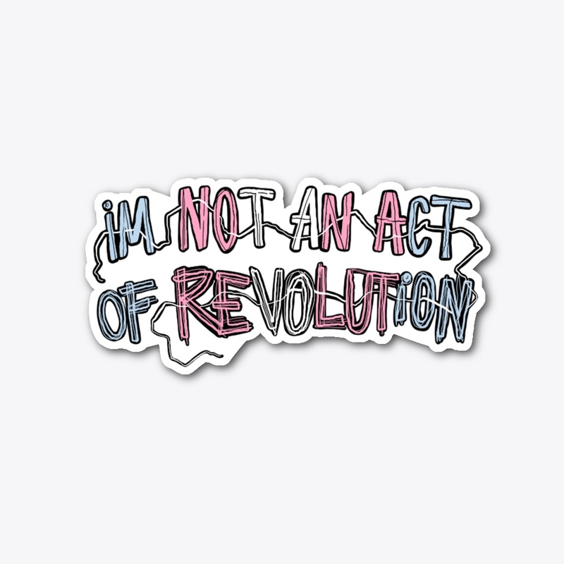 REVOLUTION STICKER