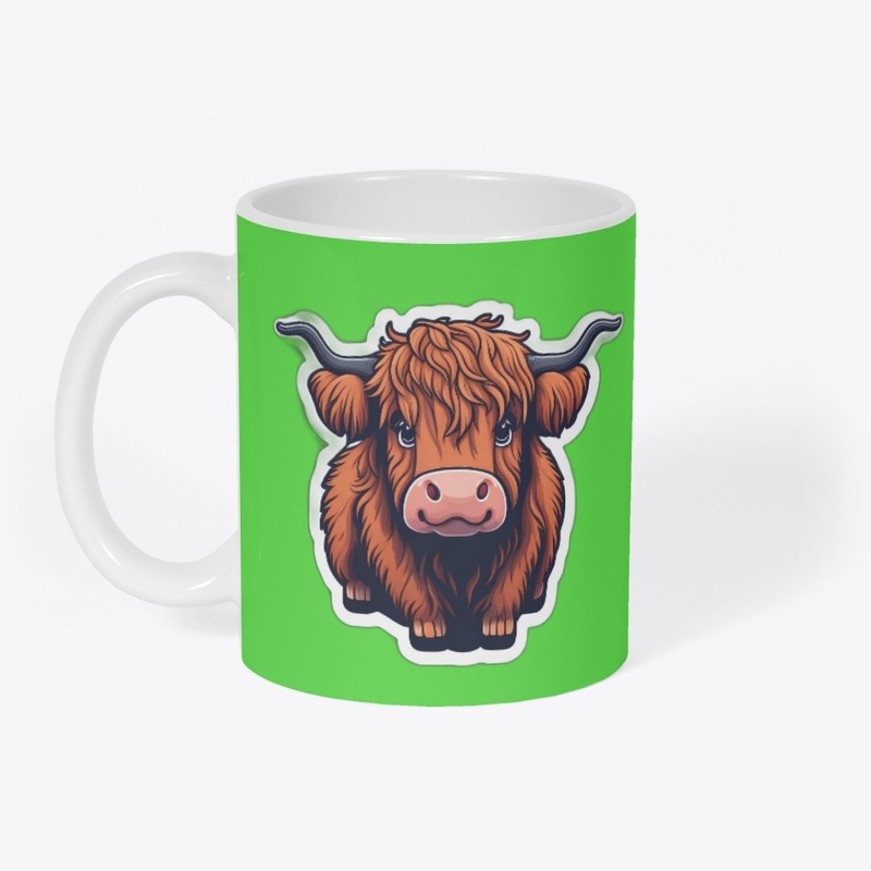 Cute Highland Cow