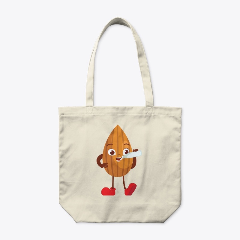 Almond Drinking Milk Organic Totebag