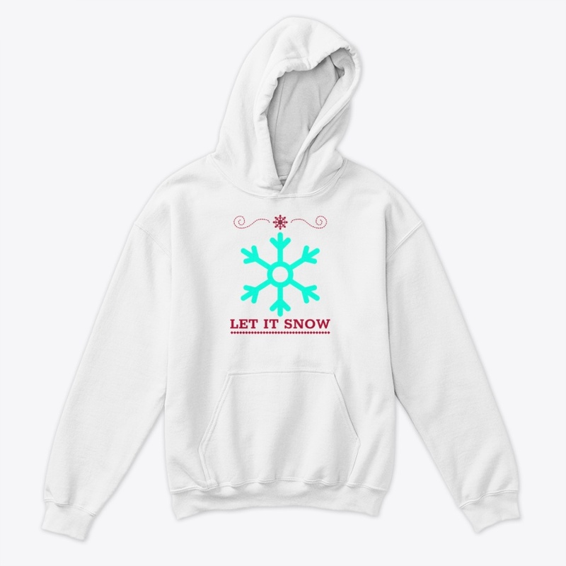 Christmas Let It Snow Flake