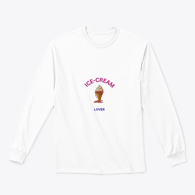ice cream lover t shirt