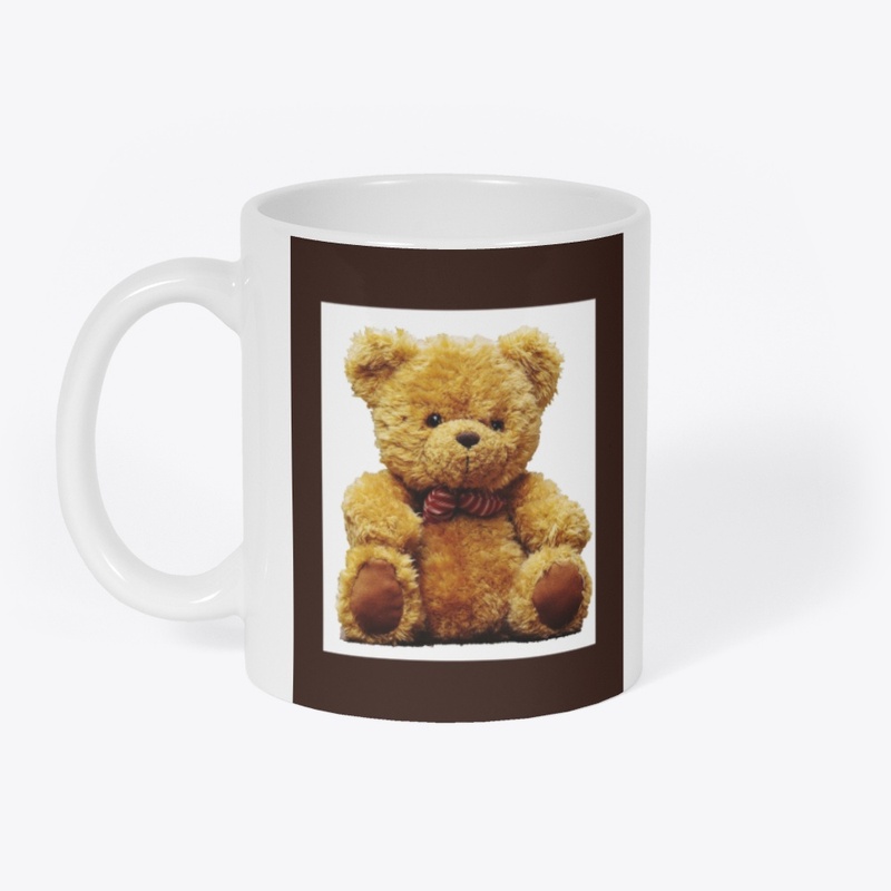 3D Brown Teddy Bear – Cute Design